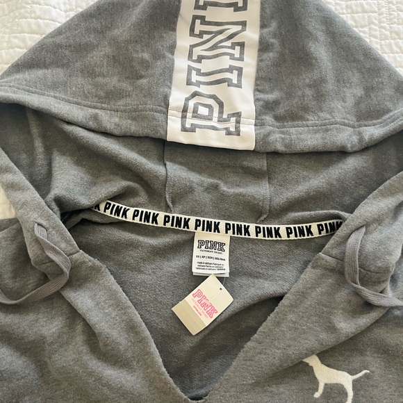 Victoria Secret Pink hoodie and matching shorts set - Picture 3 of 5